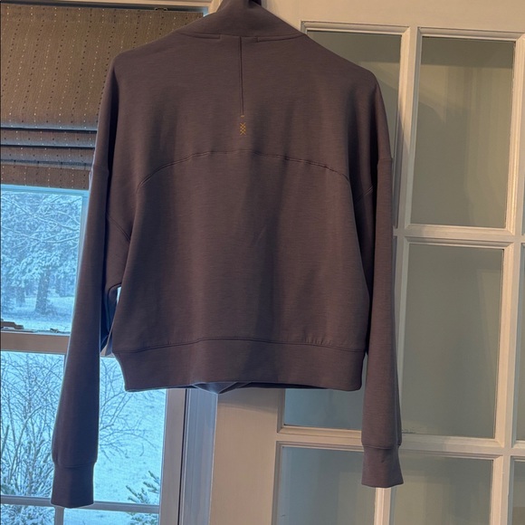 Rhône DreamGlow 1/2 Zip Grey Silver - Picture 6 of 8